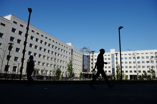 Preparation for opening of Novosibirk State University