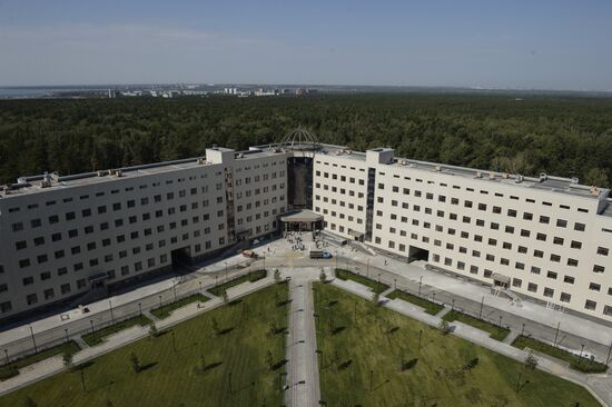 Preparation for opening of Novosibirk State University