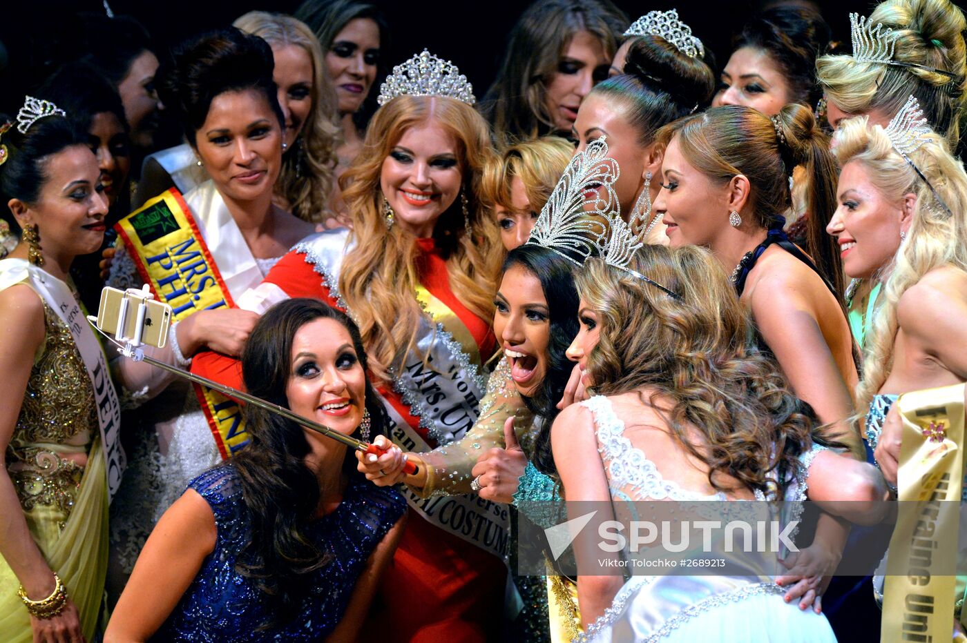 Mrs. Universe 2015 pageant in Minsk