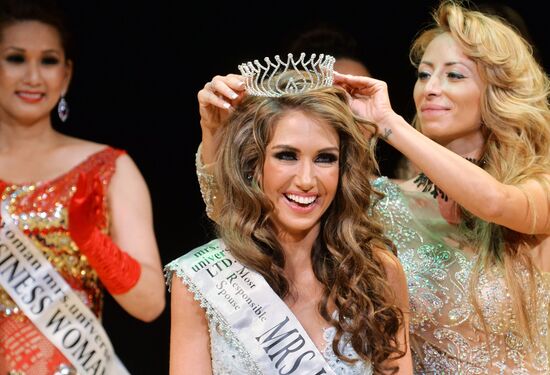Mrs. Universe 2015 pageant in Minsk