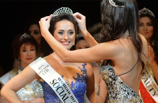Mrs. Universe 2015 pageant in Minsk