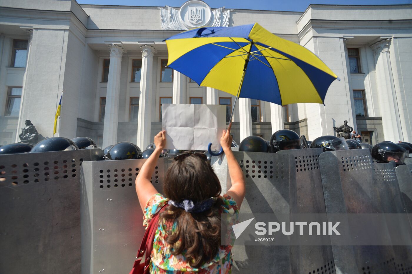 Protest rallies in Kiev