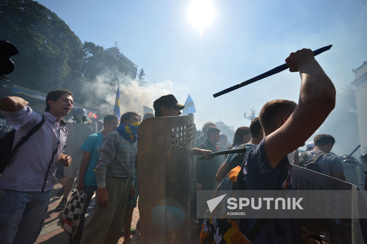 Protest rallies in Kiev