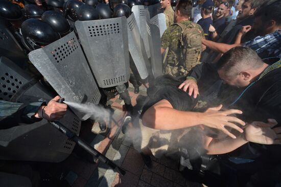 Protest rallies in Kiev