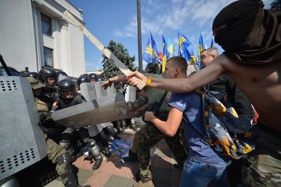 Protest rallies in Kiev