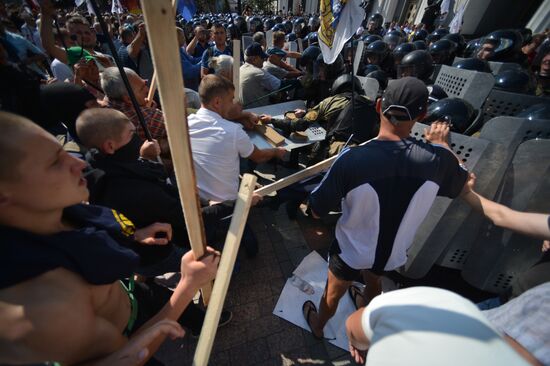 Protest rallies in Kiev