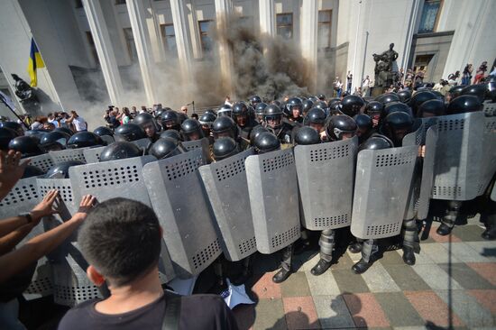 Protest rallies in Kiev