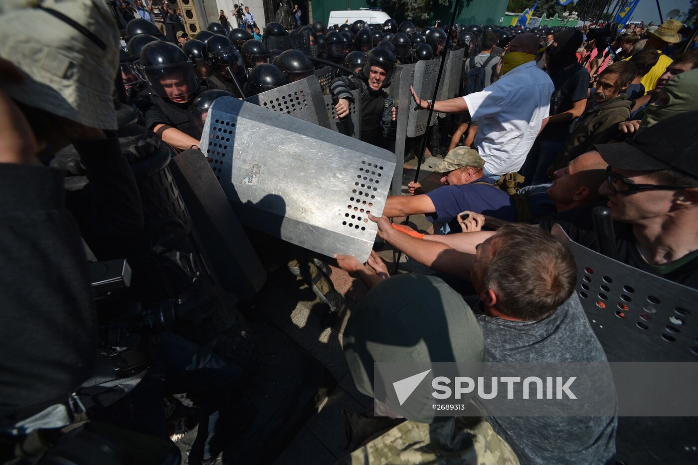 Protest rallies in Kiev