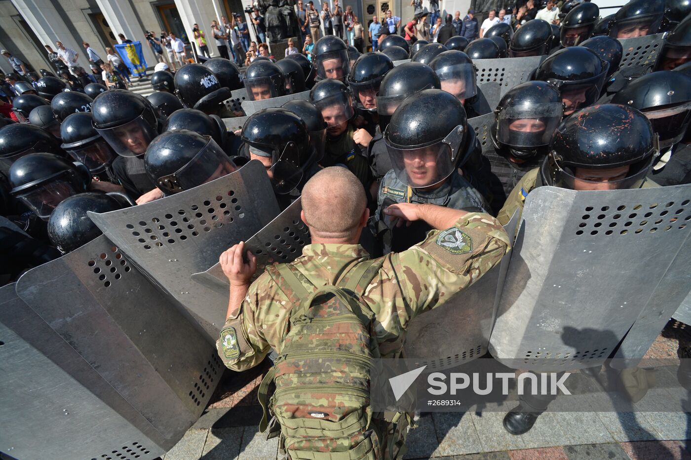 Protest rallies in Kiev