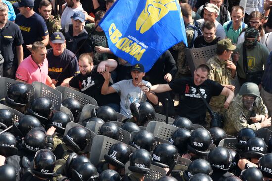 Protest rallies in Kiev