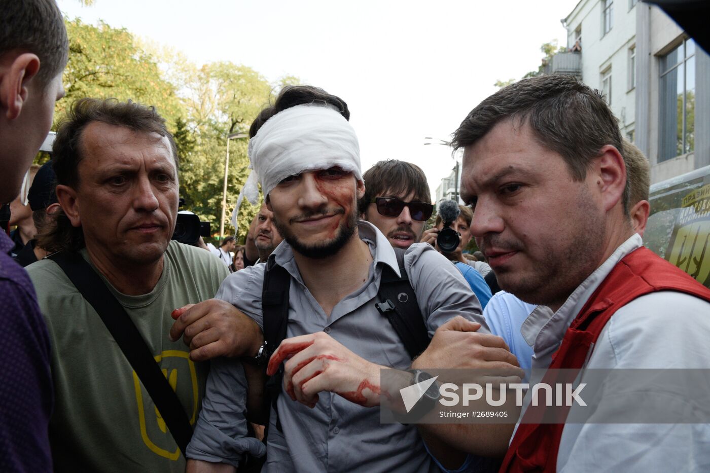 Protest rallies in Kiev