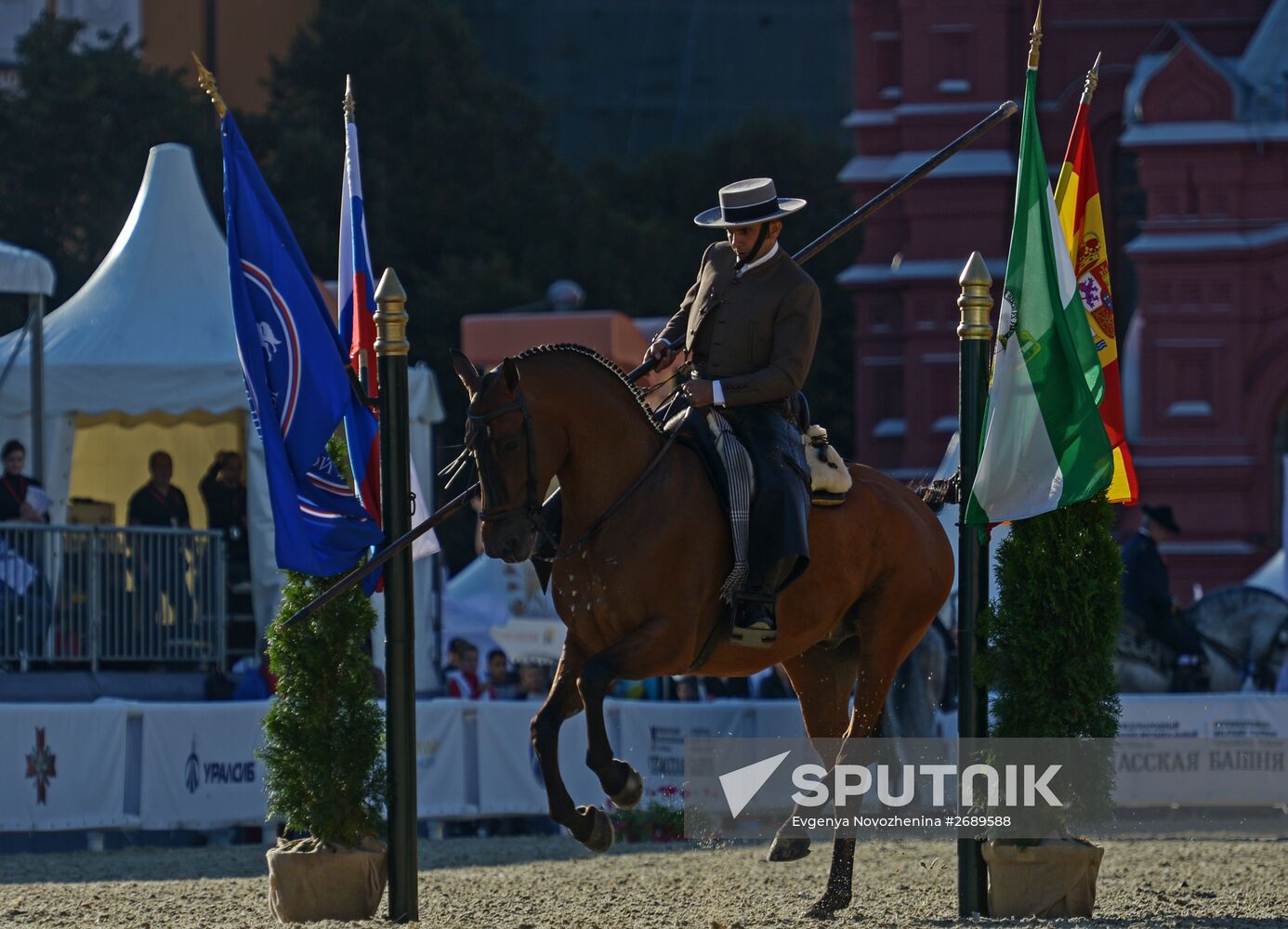 International Military Music Festival Spasskaya Tower. Equestrian Day