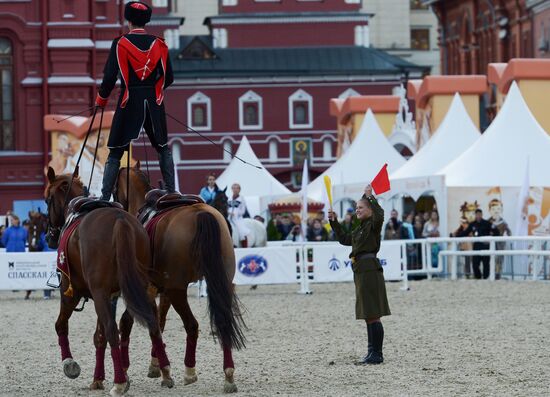 International Military Music Festival Spasskaya Tower. Equestrian Day