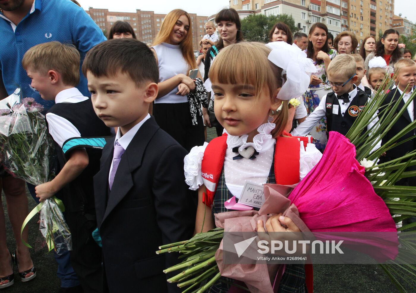 Academic year begins at Russian schools