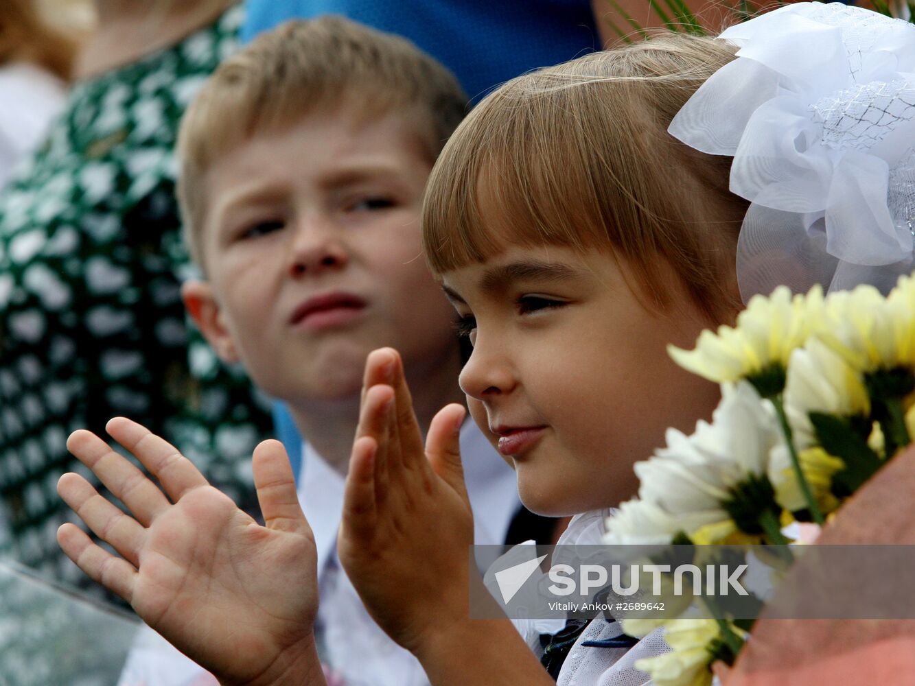 Academic year begins at Russian schools