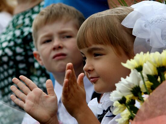 Academic year begins at Russian schools