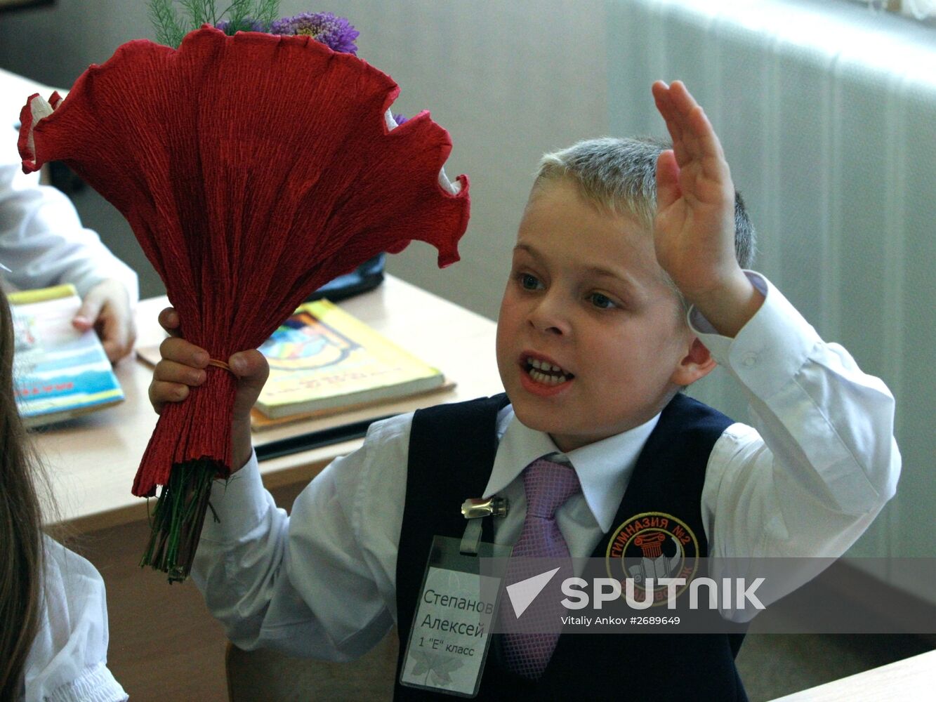 Academic year begins at Russian schools