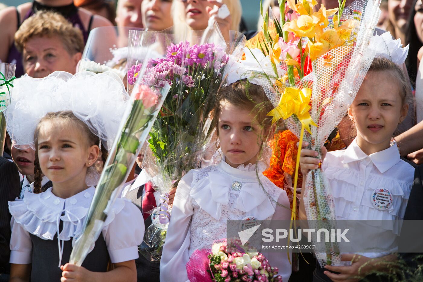 Academic year begins at Russian schools