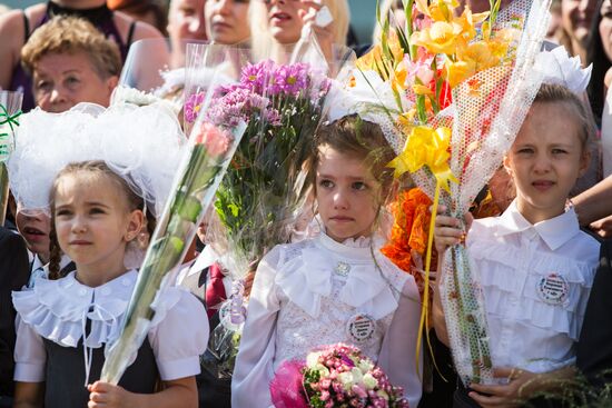 Academic year begins at Russian schools