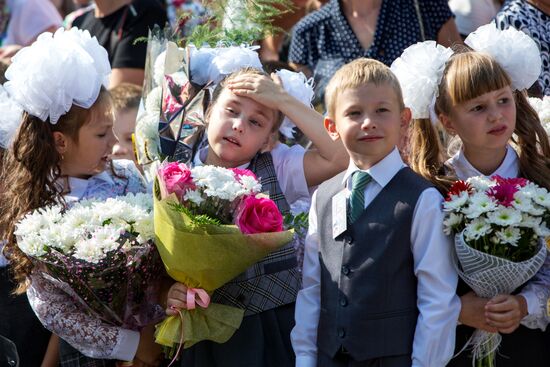 Academic year begins at Russian schools