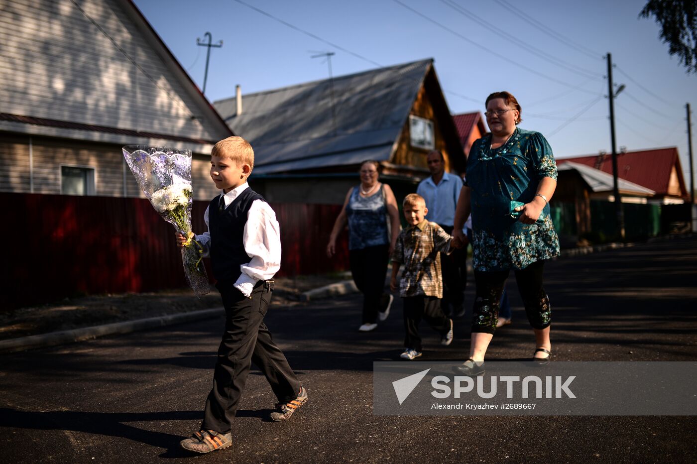 Academic year begins at Russian schools