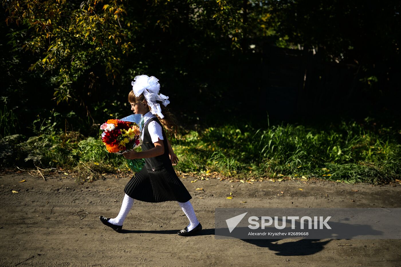 Academic year begins at Russian schools