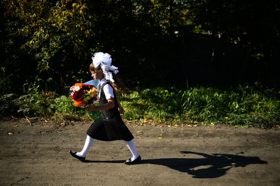Academic year begins at Russian schools