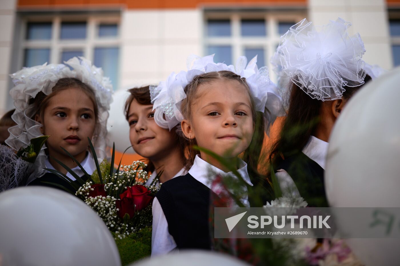 Academic year begins at Russian schools