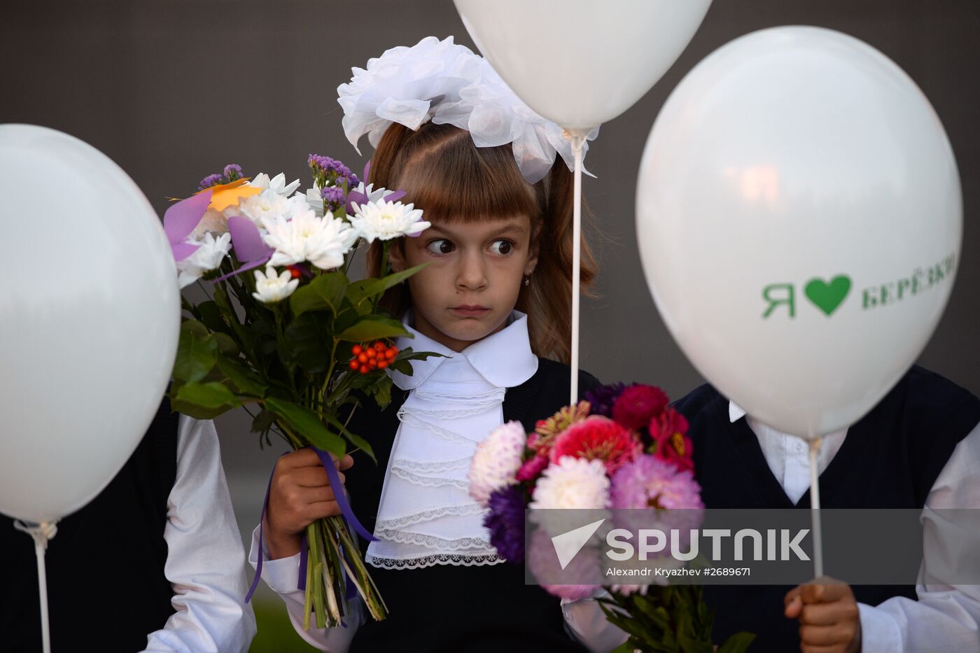 Academic year begins at Russian schools