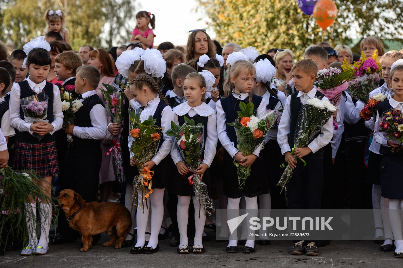 Academic year begins at Russian schools