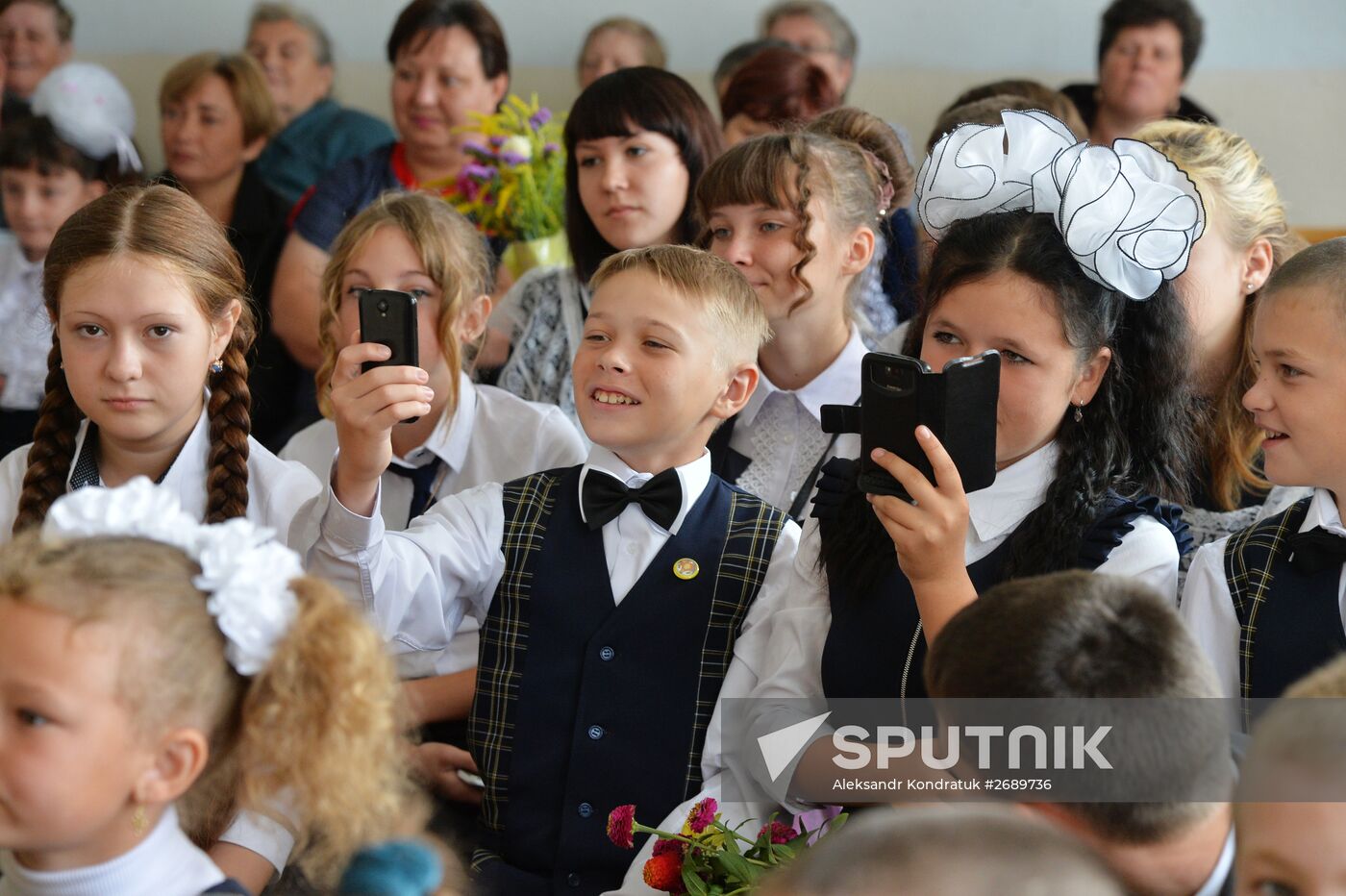 Academic year begins at Russian schools