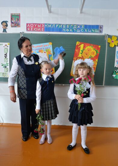 Academic year begins at Russian schools