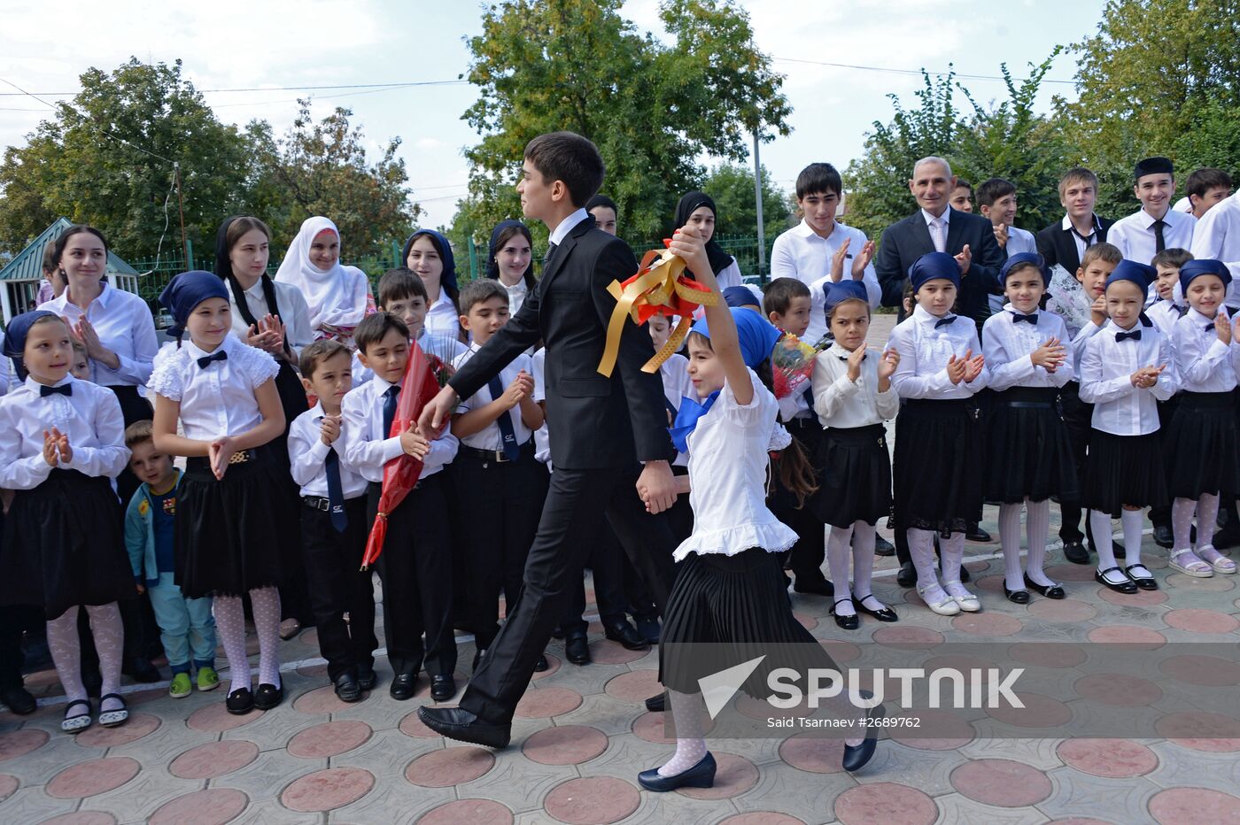 Academic year begins at Russian schools