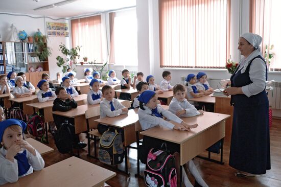 Academic year begins at Russian schools