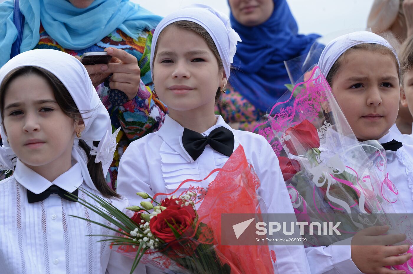 Academic year begins at Russian schools