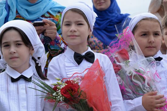 Academic year begins at Russian schools