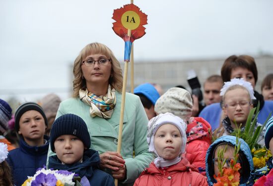 Academic year begins at Russian schools