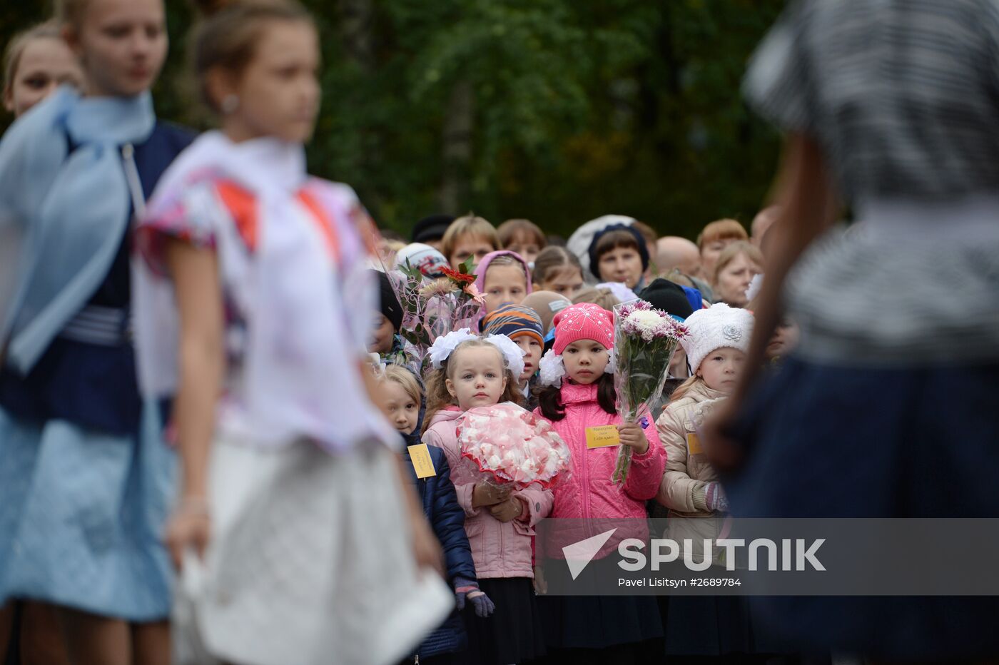 Academic year begins at Russian schools