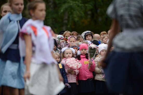 Academic year begins at Russian schools