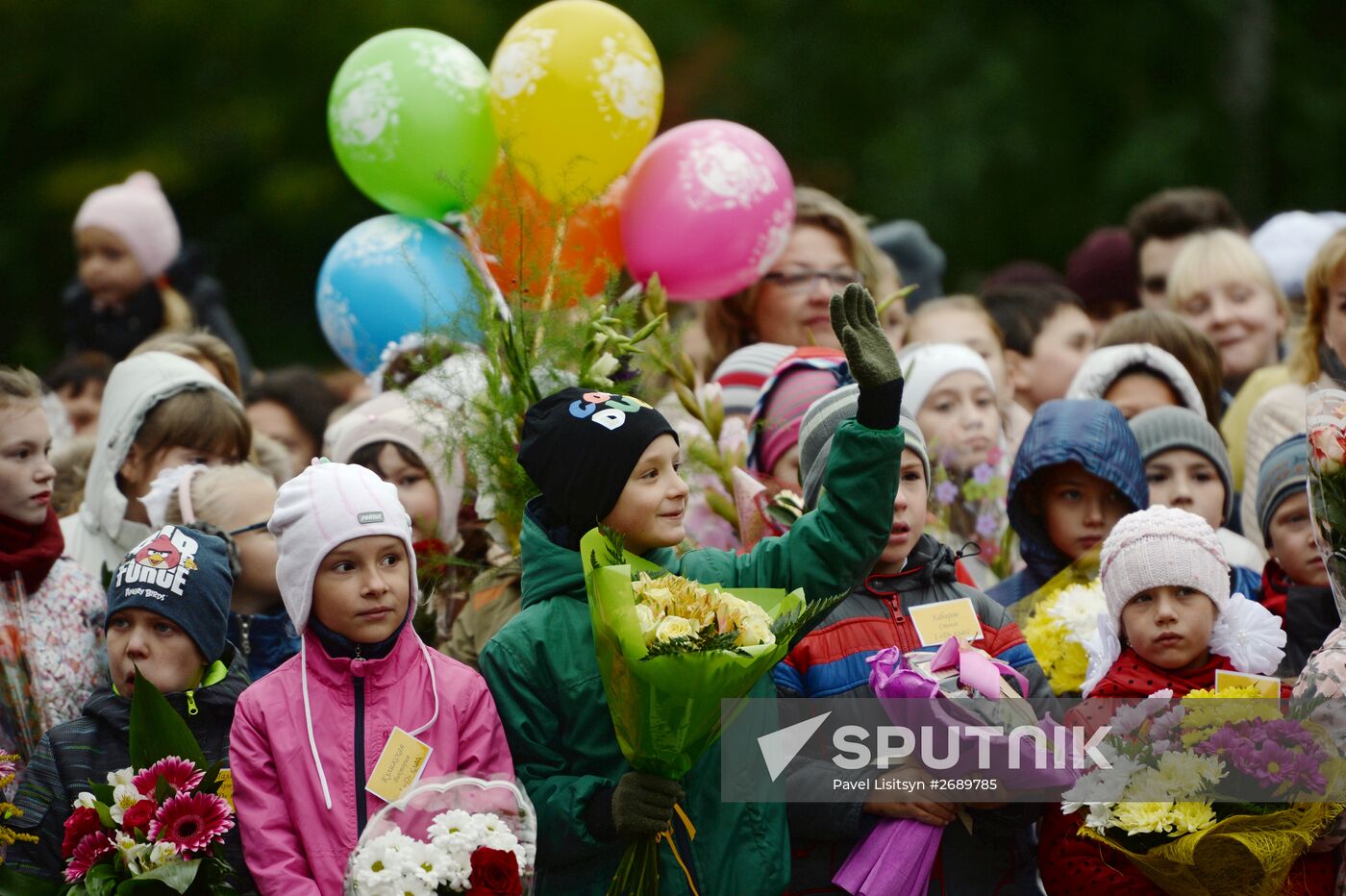 Academic year begins at Russian schools