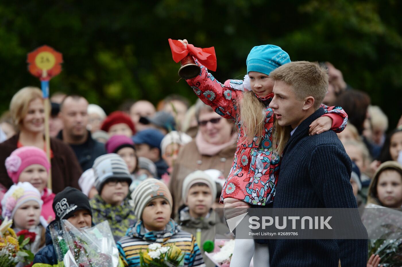 Academic year begins at Russian schools