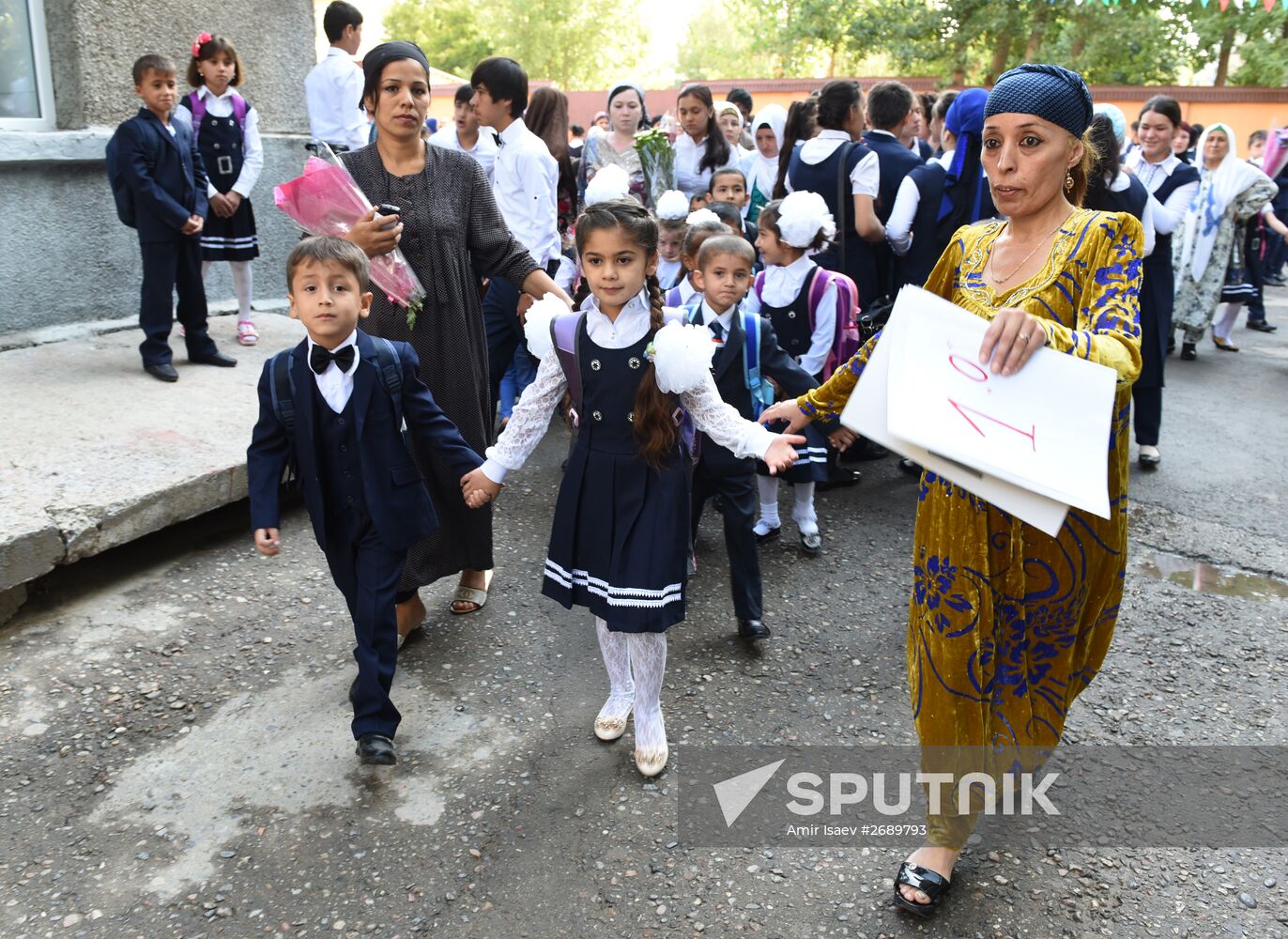 September 1 in Dushanbe