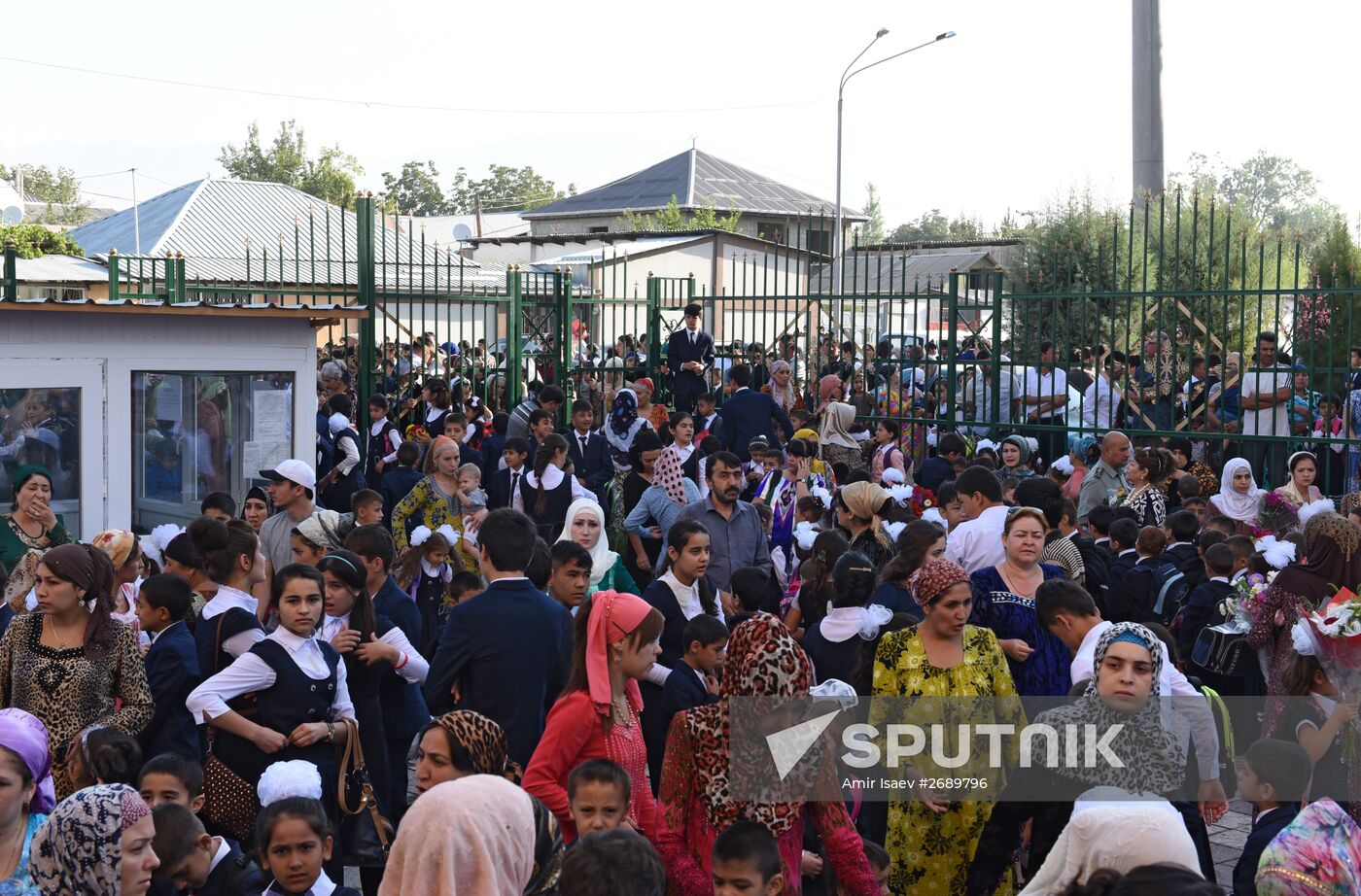 September 1 in Dushanbe