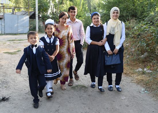 September 1 in Dushanbe