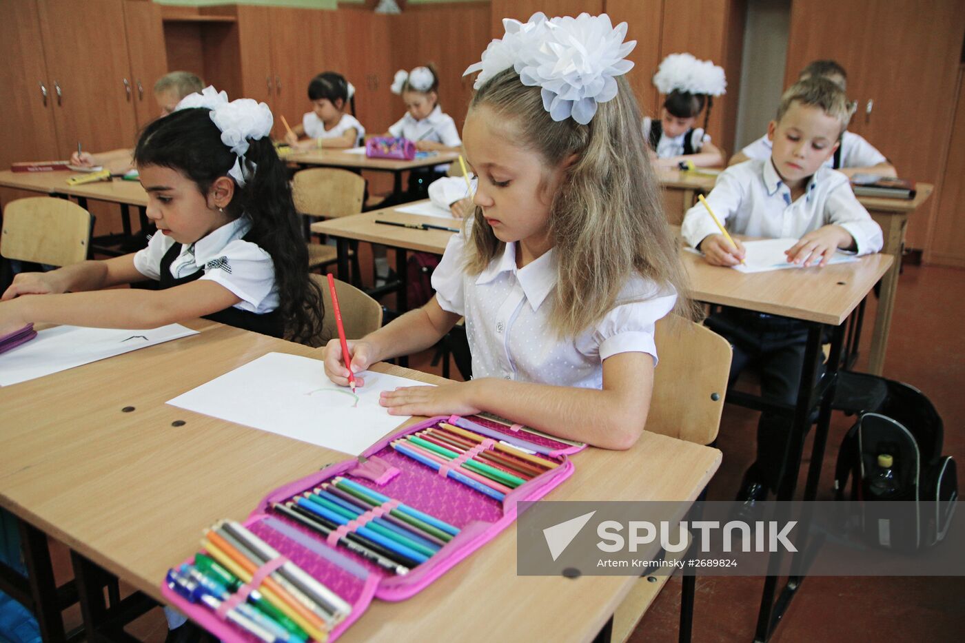 Academic year begins in Russia