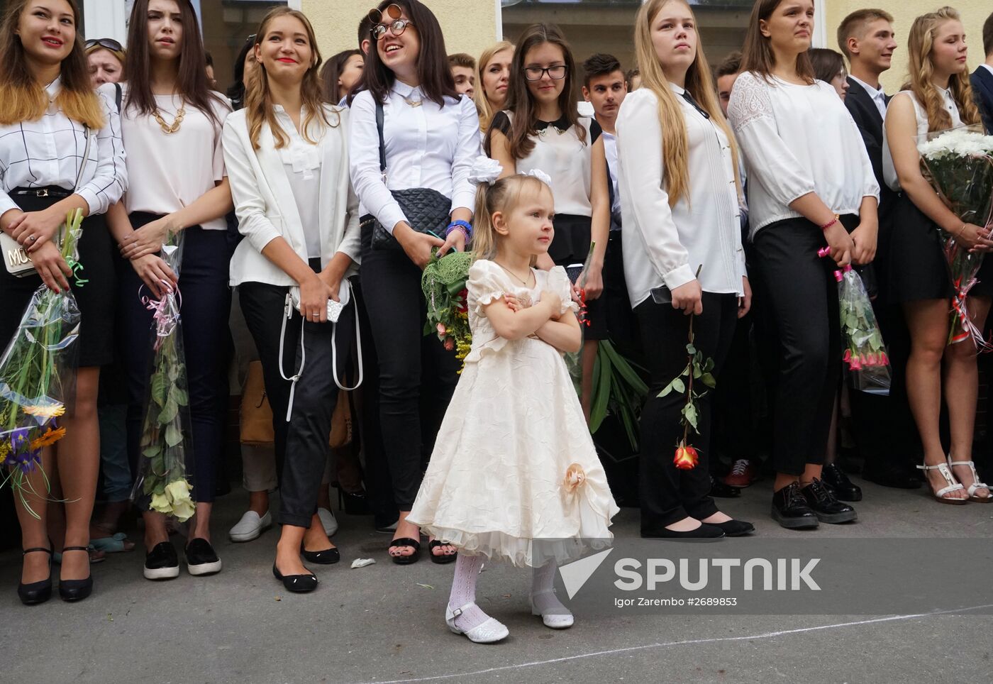 Academic year begins at Russian schools