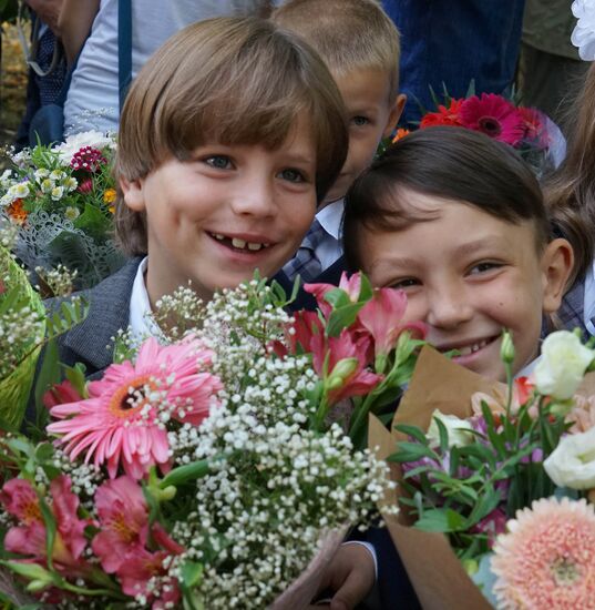 Academic year begins at Russian schools