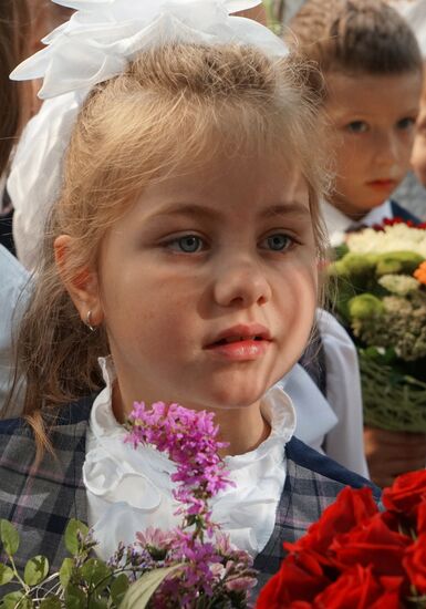 Academic year begins at Russian schools