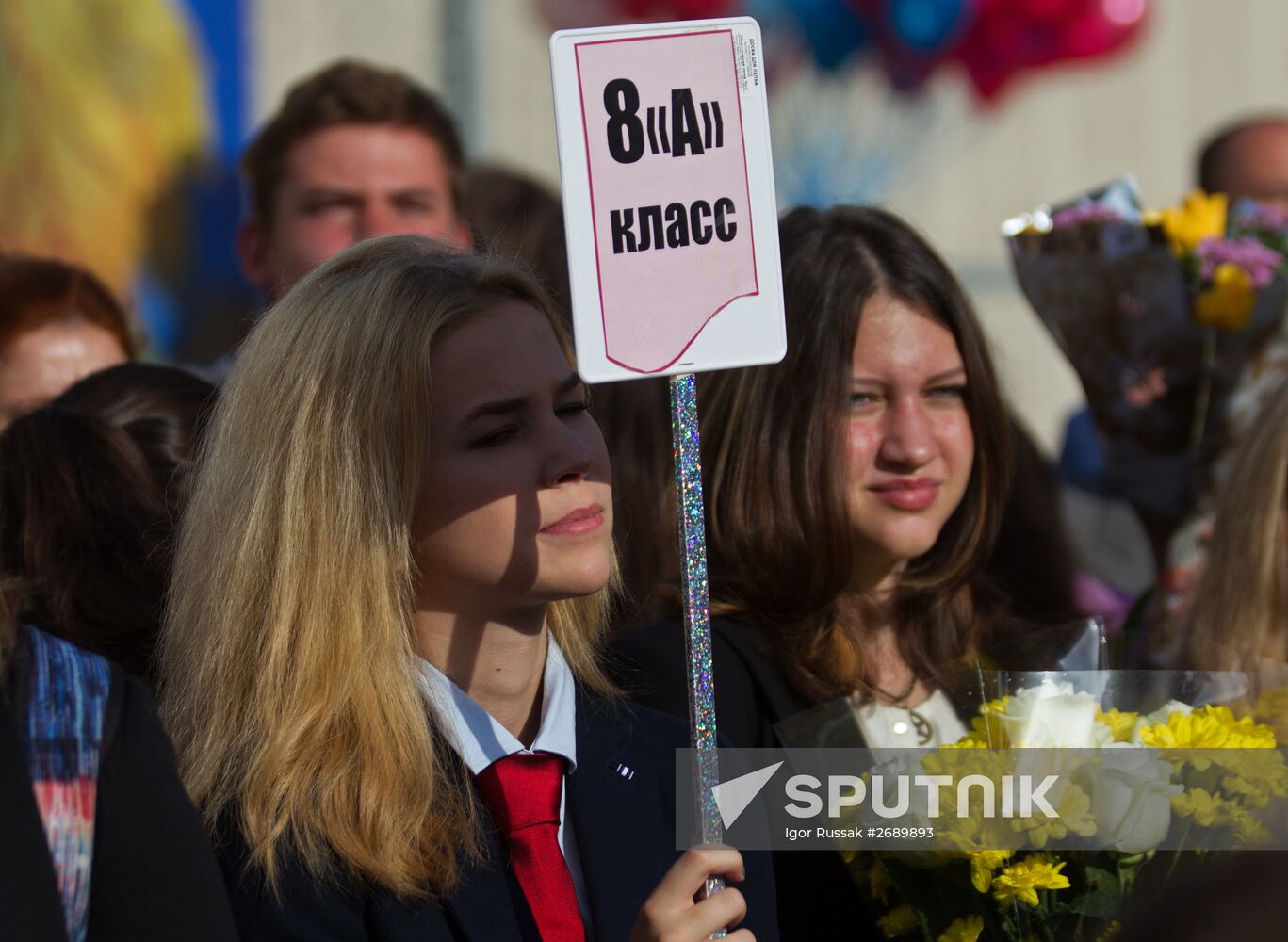 Academic year begins at Russian schools