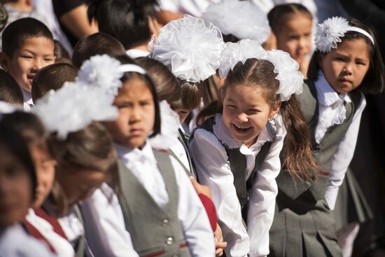 Academic year begins in Kyrgyzstan's schools